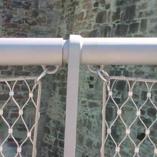Stainless Steel Wire Rope Mesh Net For Sale